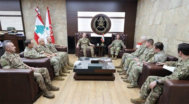 Army Chief Meets US Central Command Special Ops