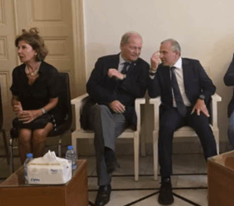 Bassil offers condolences on Shimon's passing