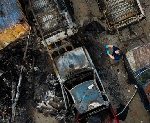 مهمة إخبارية تنتهي بكارثة في لوس أنجلوس