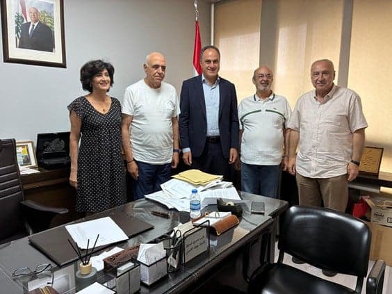 جميل جبور يزور نقابة الصحافة ويؤيد تعديل قانون الإعلام
