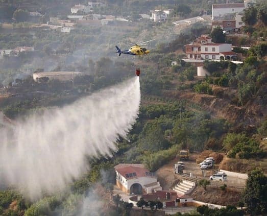 Fire in Madrid scrublands consumes 13,000 hectares