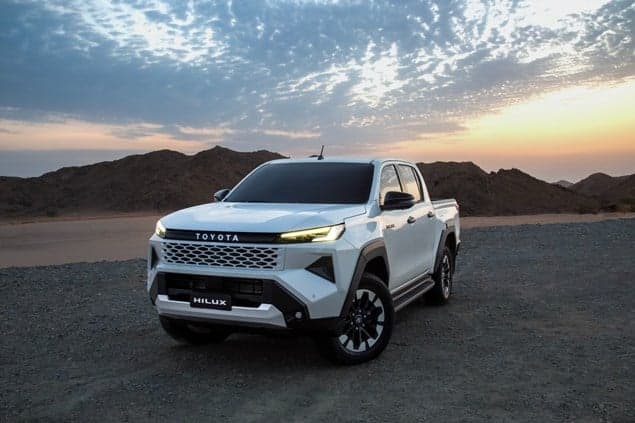 Toyota unveils new Hilux in Middle East