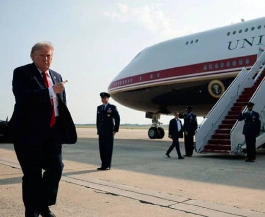 Trump: Qatar upgrades presidential plane