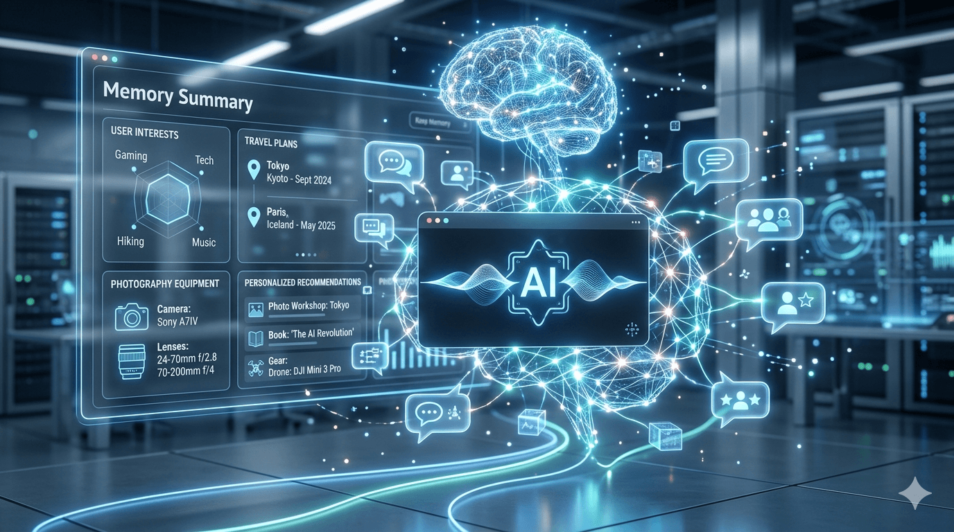 OpenAI تطلق نظام ذاكرة ذكي في ChatGPT