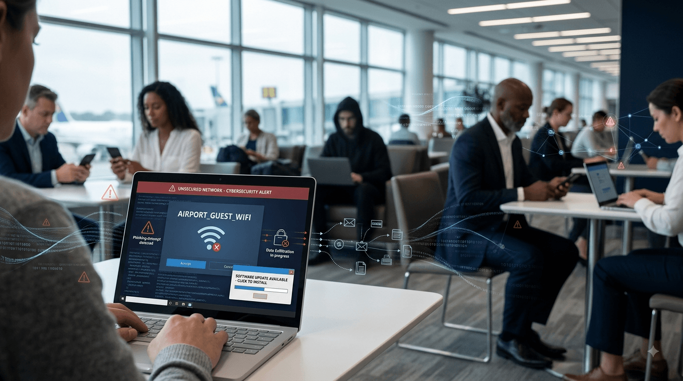 Microsoft alerts travelers to Wi-Fi risks