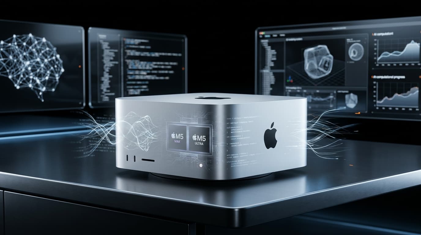 آبل تعلن عن Mac Studio بشريحتي M5