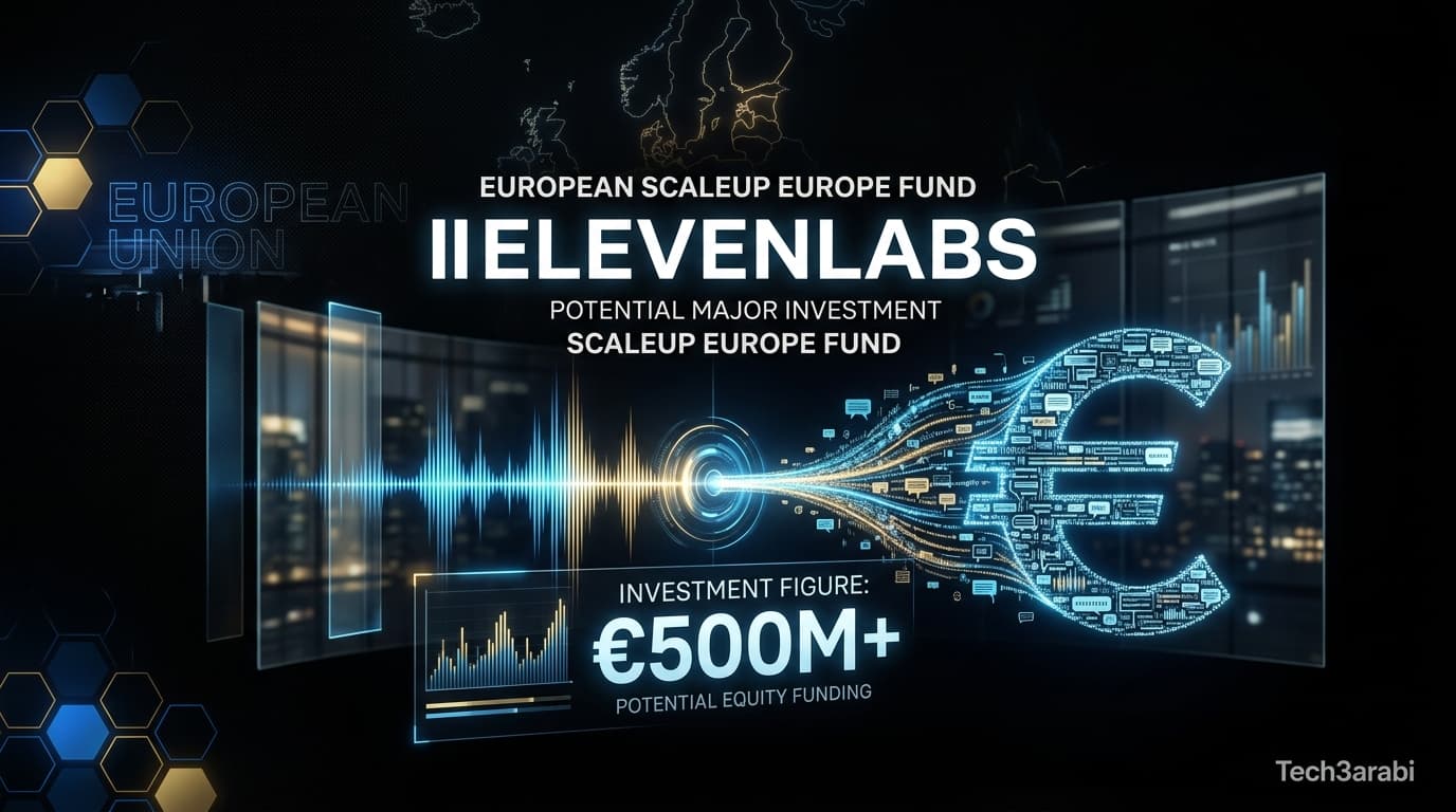 صندوق أوروبي يخطط لاستثمار في ElevenLabs