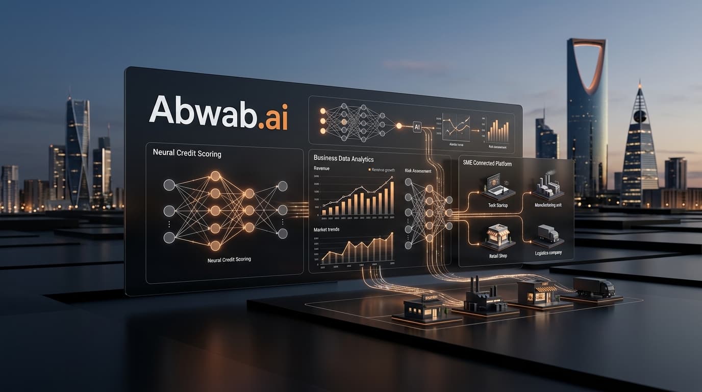 Abwab.ai يجمع 15 مليون ريال لتعزيز تمويل المنشآت الصغيرة