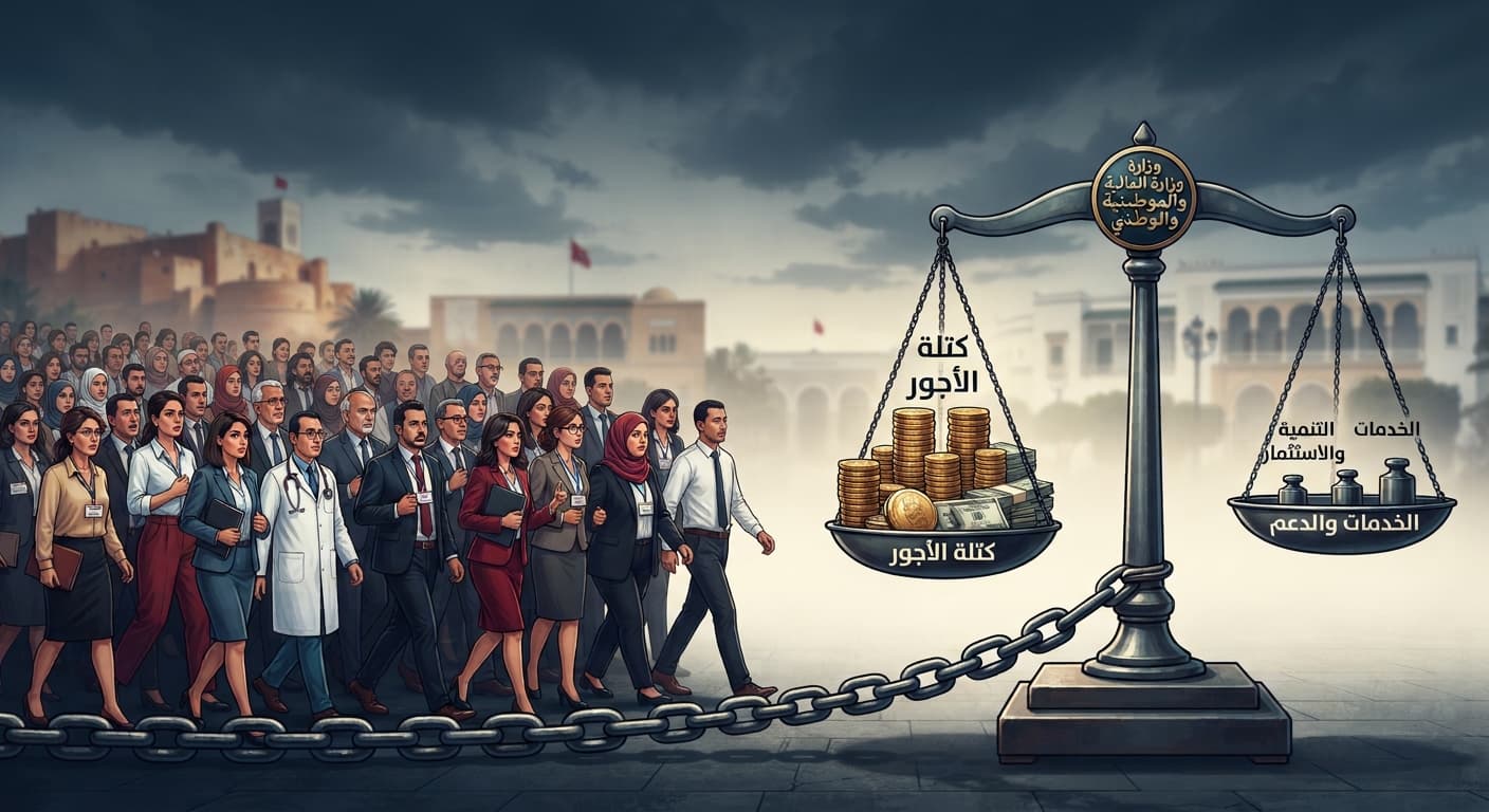 Tunisia Budget Strain from Employee Costs