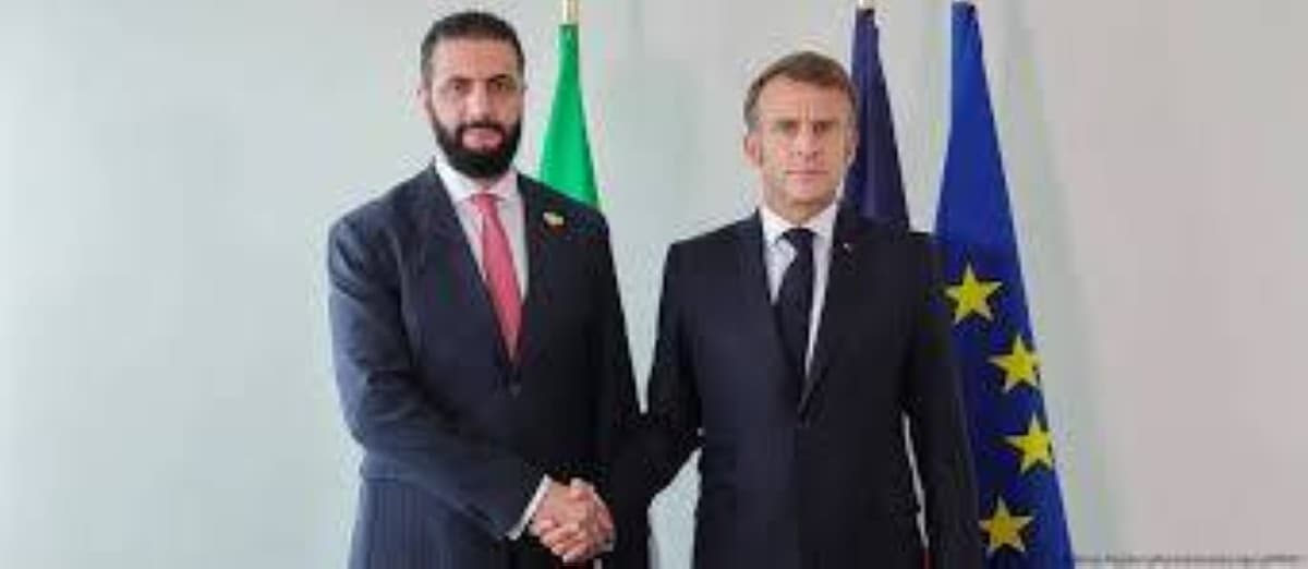 Macron first Western leader to visit Damascus