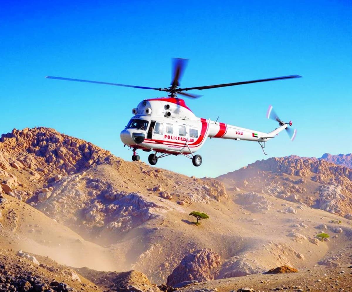 Ras Al Khaimah Police Air Wing Conducts 51 Sorties