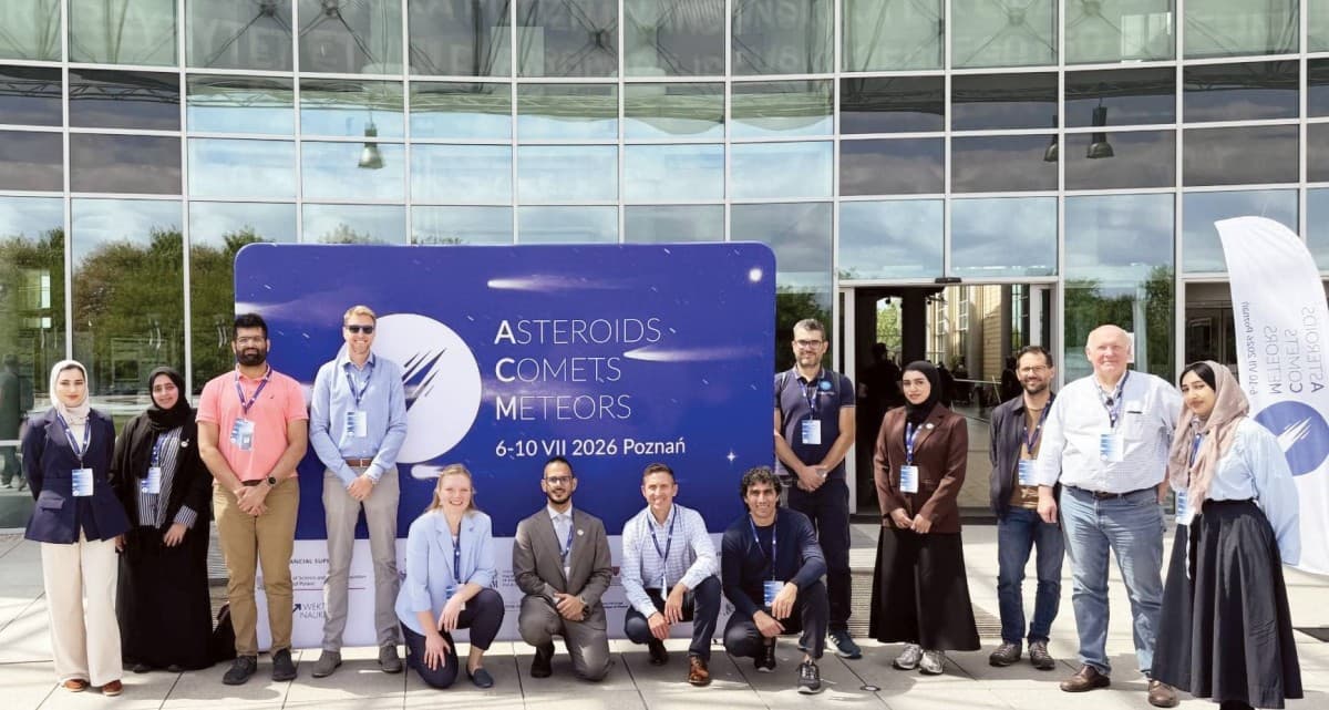 UAE Showcases Mission to Explore the Asteroid Belt at Poland Event