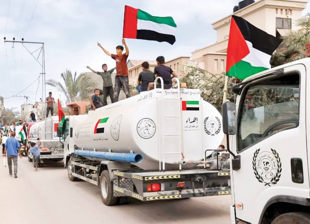 UAE Implements 8 Humanitarian Initiatives in Gaza