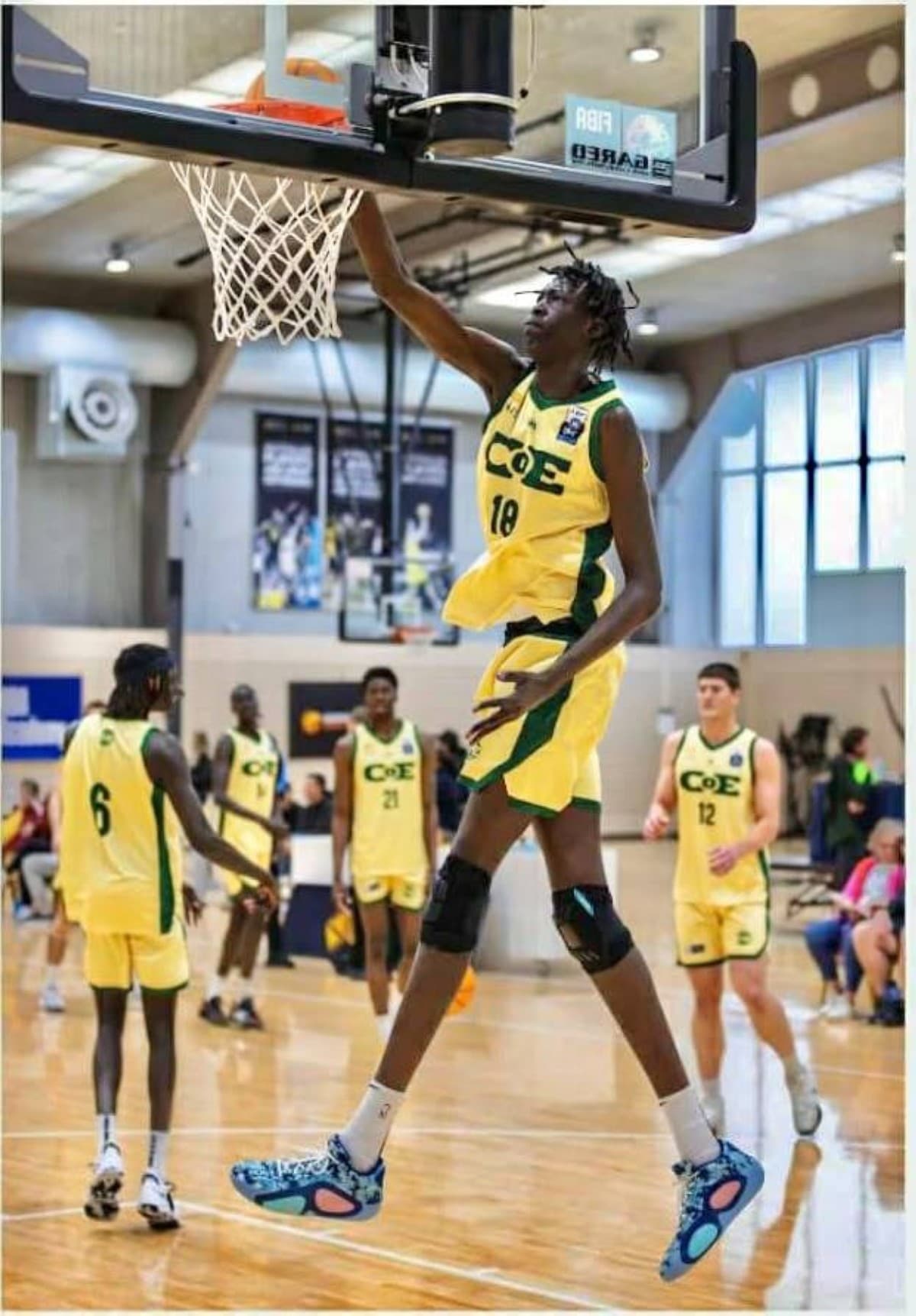 South Sudan giant Jonkoth Match draws NBA interest
