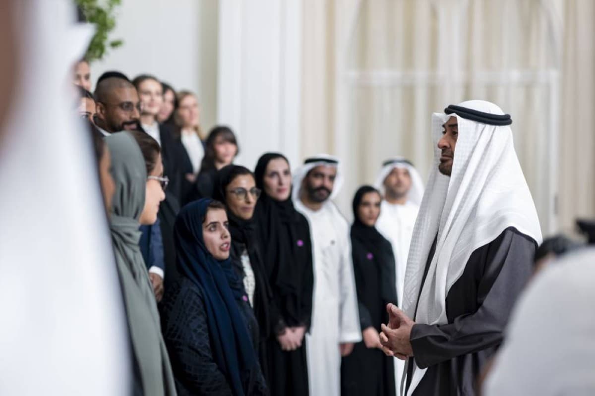 UAE President Welcomes Federation Day Team