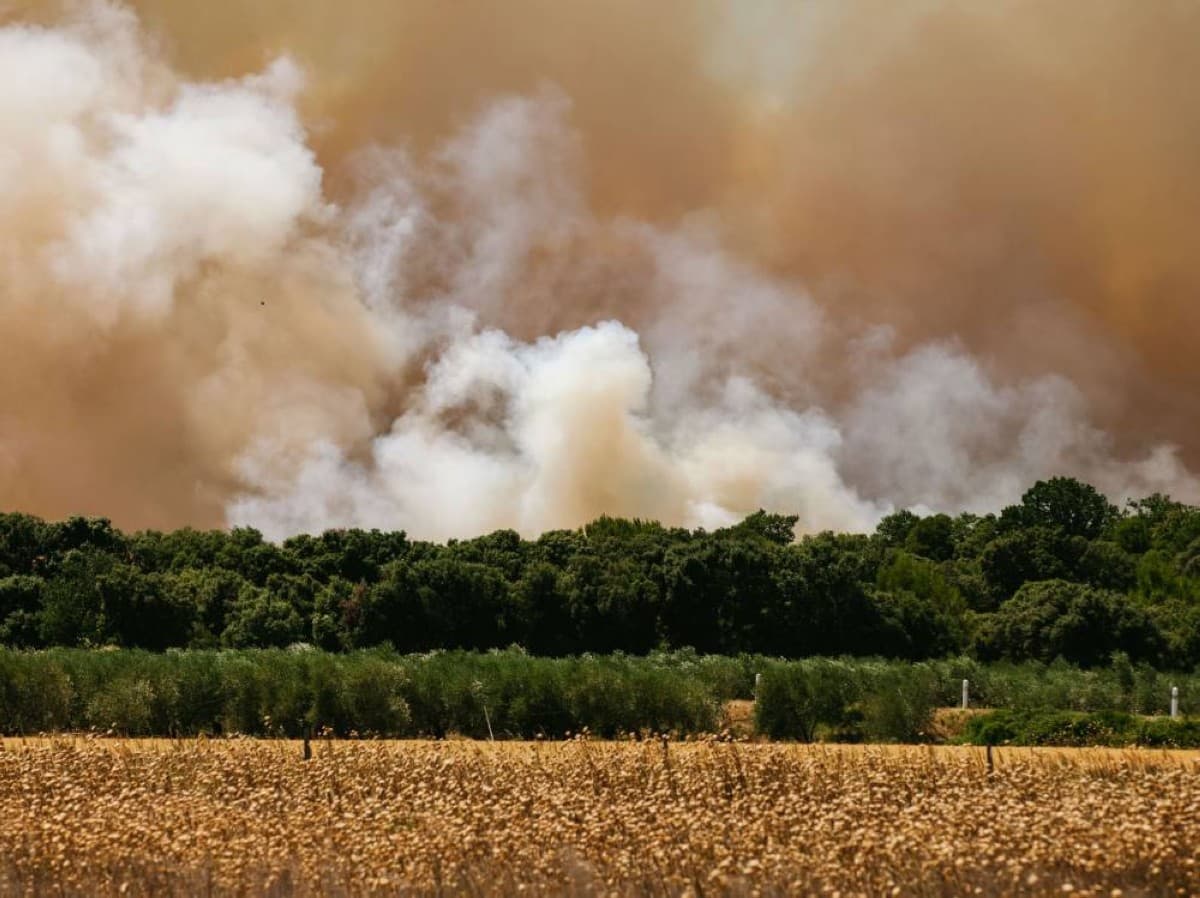 Fire risk rises in France and Spain