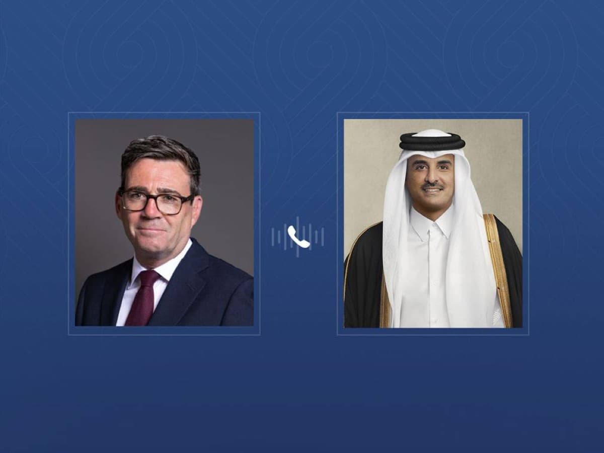 Qatar Emir and UK PM discuss regional issues