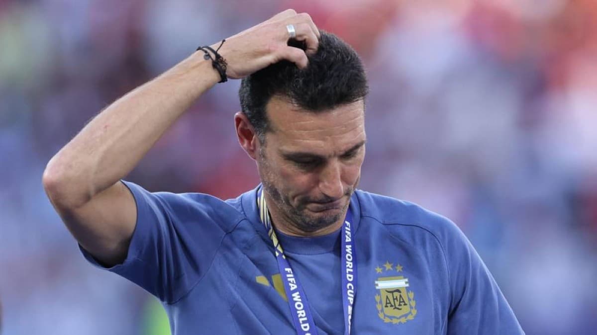 Scaloni's heartfelt message after World Cup loss