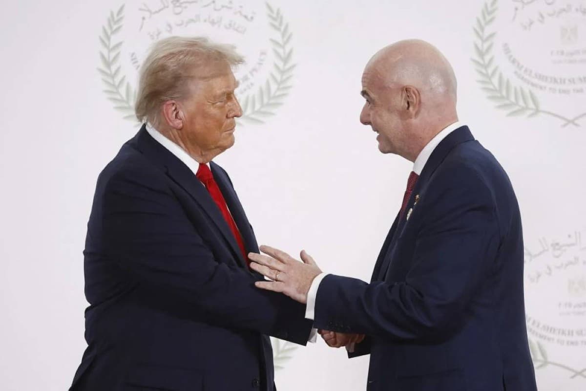 Infantino's ties to Trump raise concerns