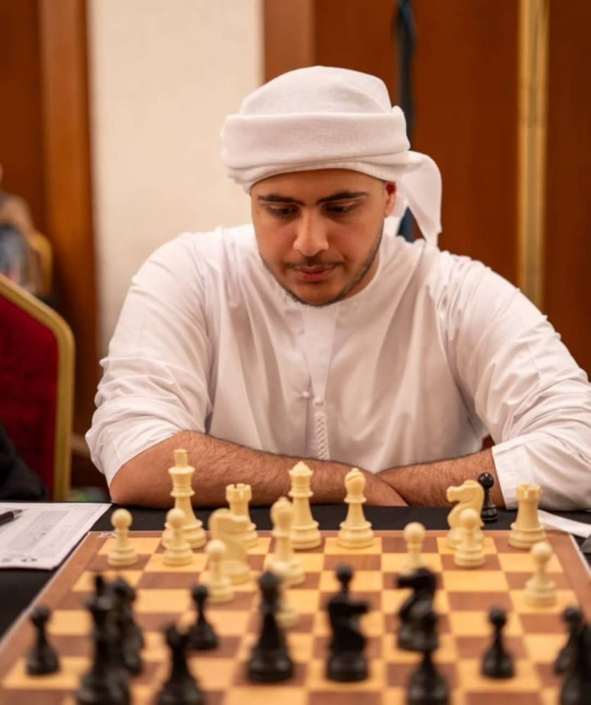 الإمارات تتقدم في بطولة الشطرنج العربية