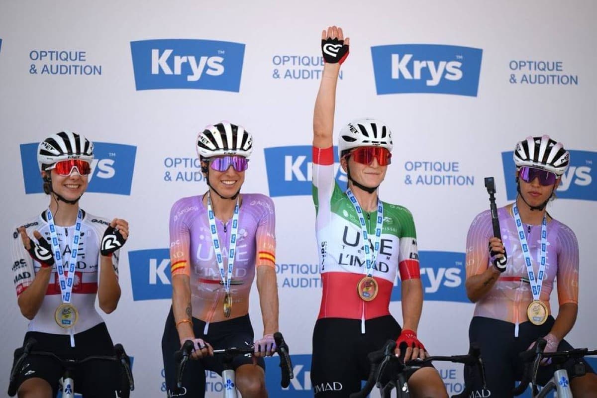 UAE Women’s Cycling Leads Tour Rankings