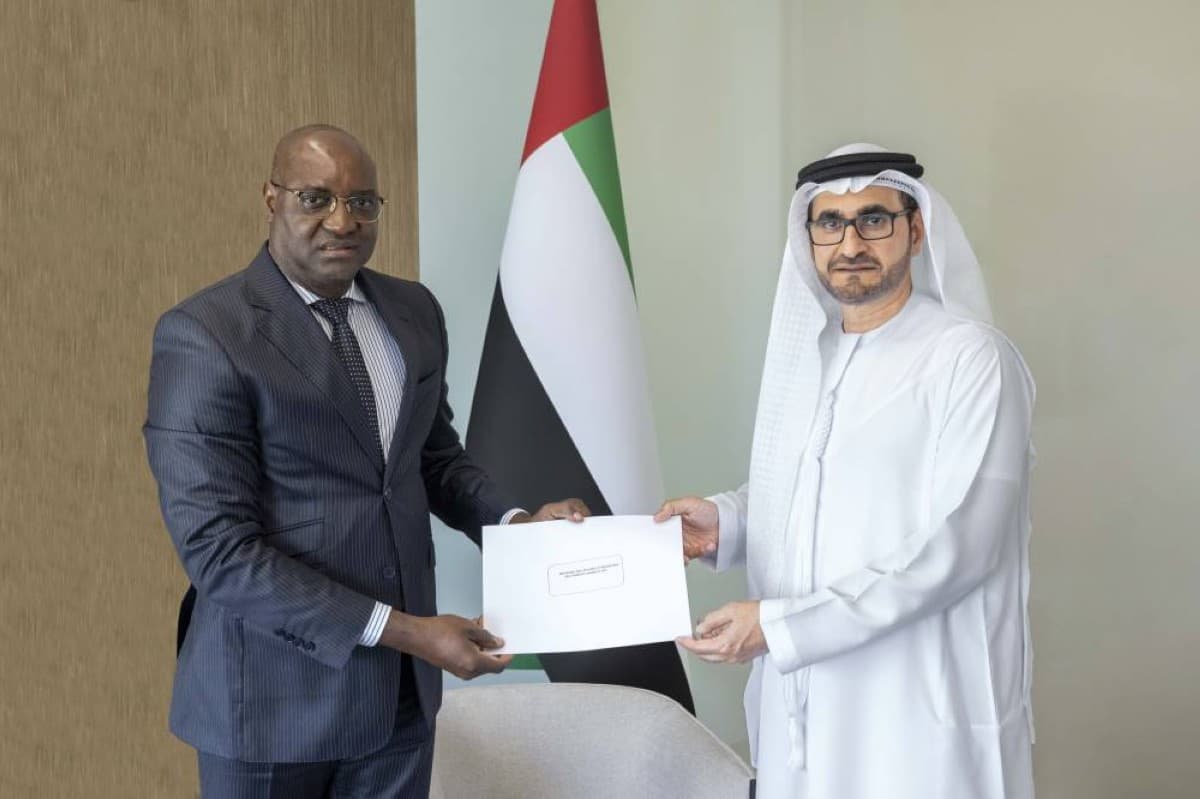 Foreign Ministry Undersecretary Receives Gabon Ambassador Credentials