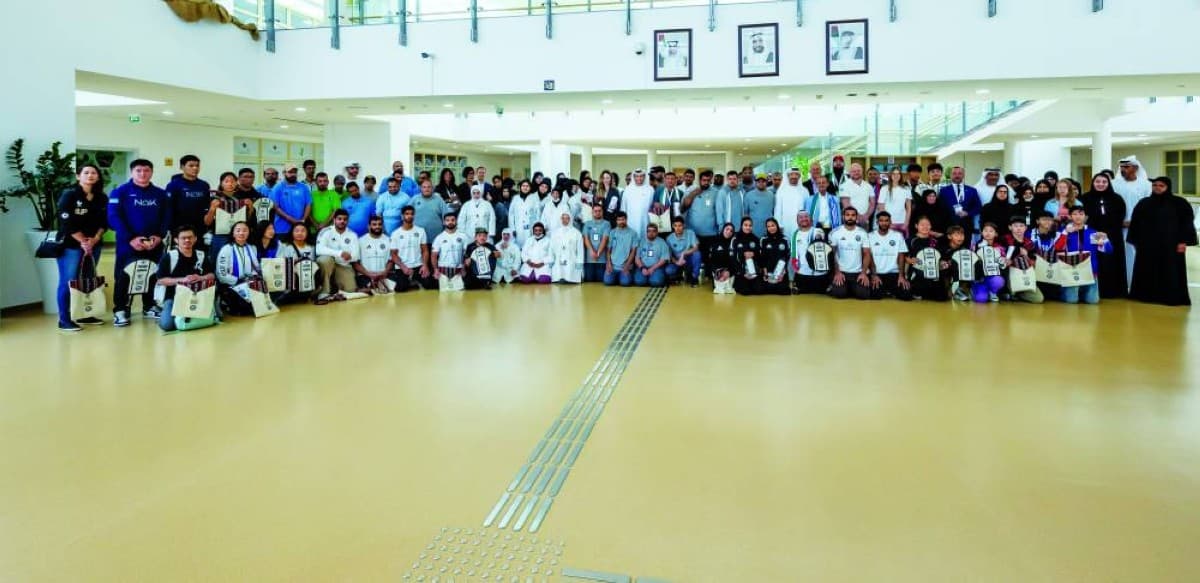 Jiu-Jitsu Delegation Explores Zayed Authority's Support for People of Determination