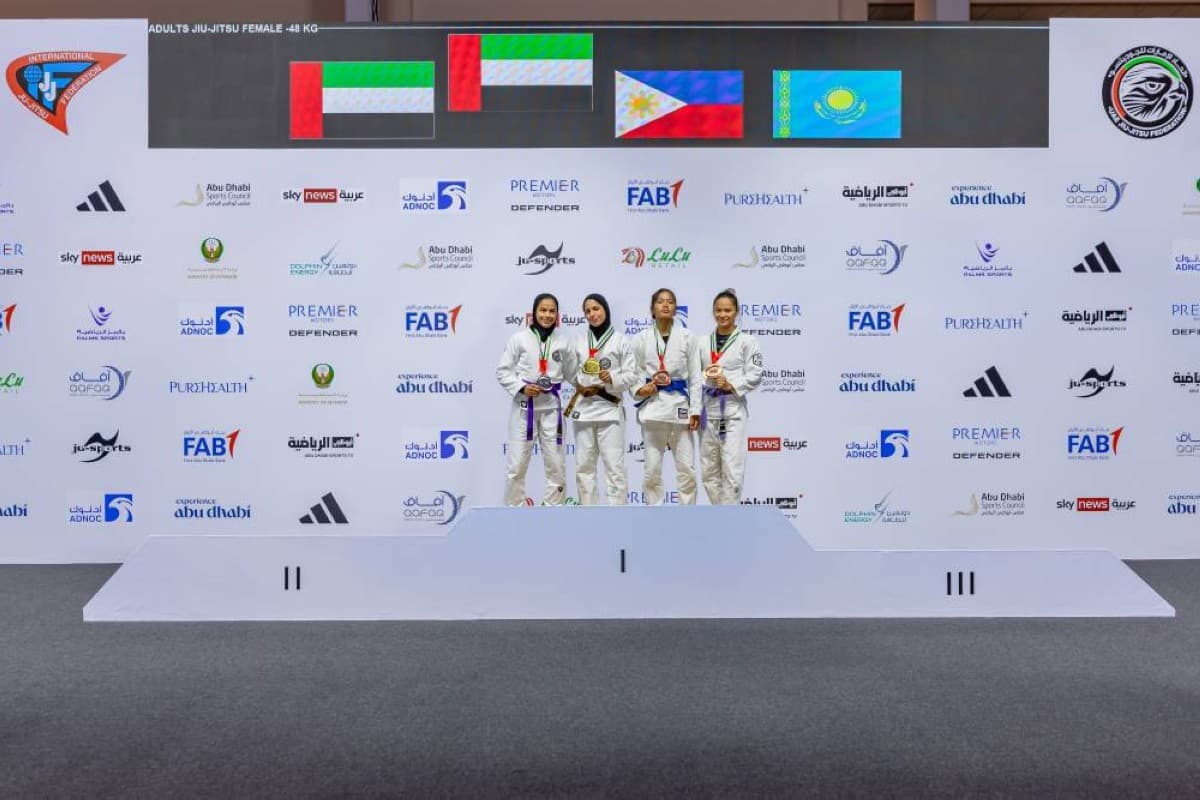 Emirati Women Secure 5 Medals in Jiu-Jitsu Championship