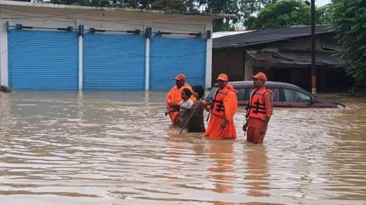 India Assam Flood Deaths Reach 98