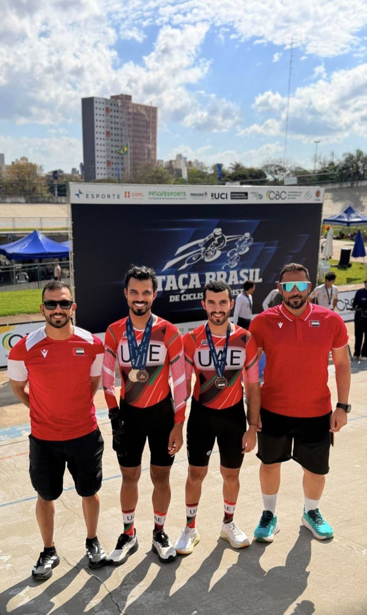 الإمارات للدراجات البارالمبية تتألق في كأس البرازيل