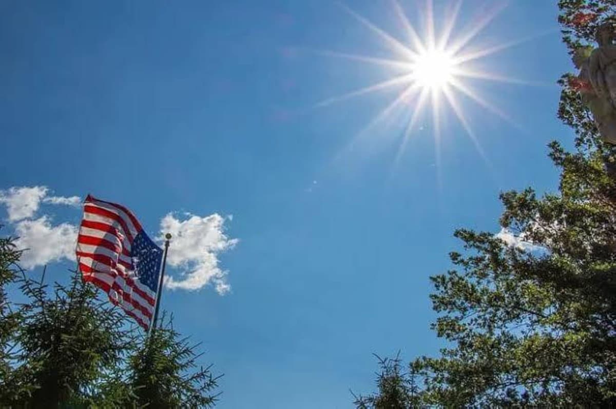 US states experience hottest July on record