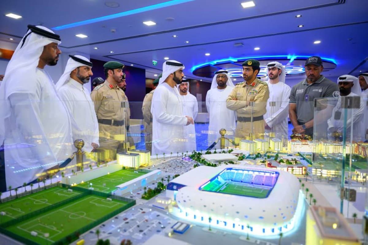 Dubai Police and Sports check stadiums for upcoming season