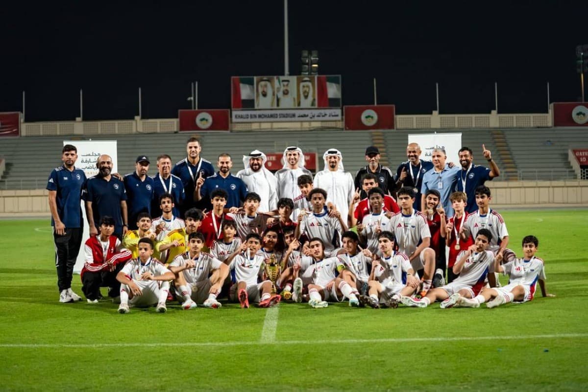 Sharjah clinches youth football titles