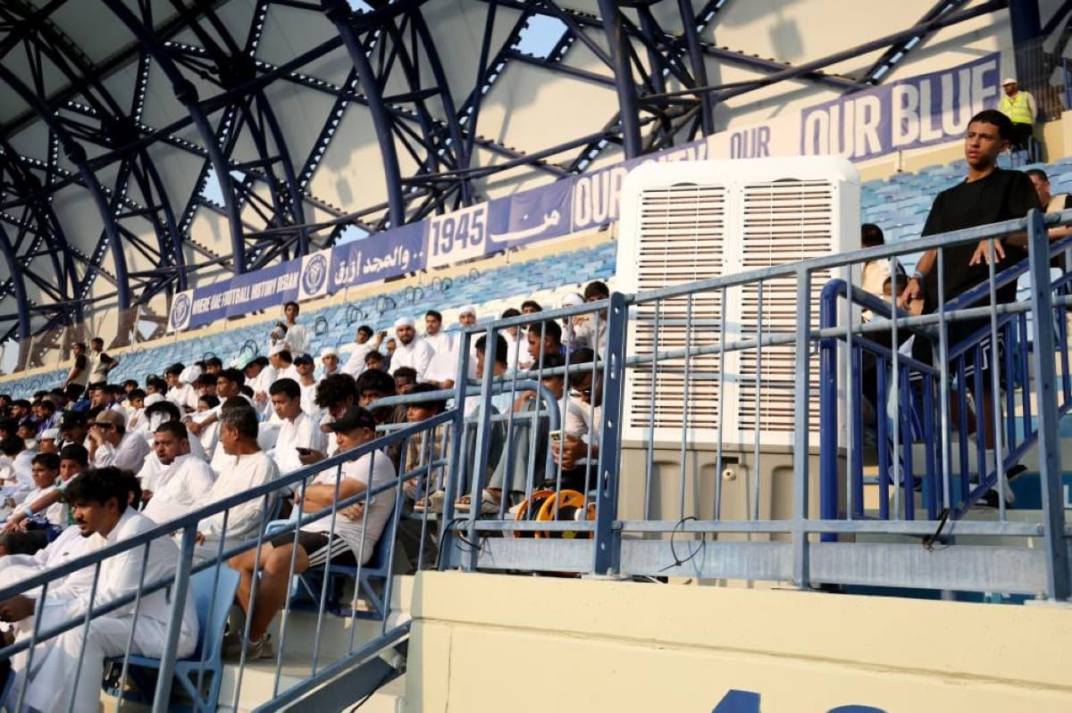 Public Air Conditioning Units at Al Maktoum