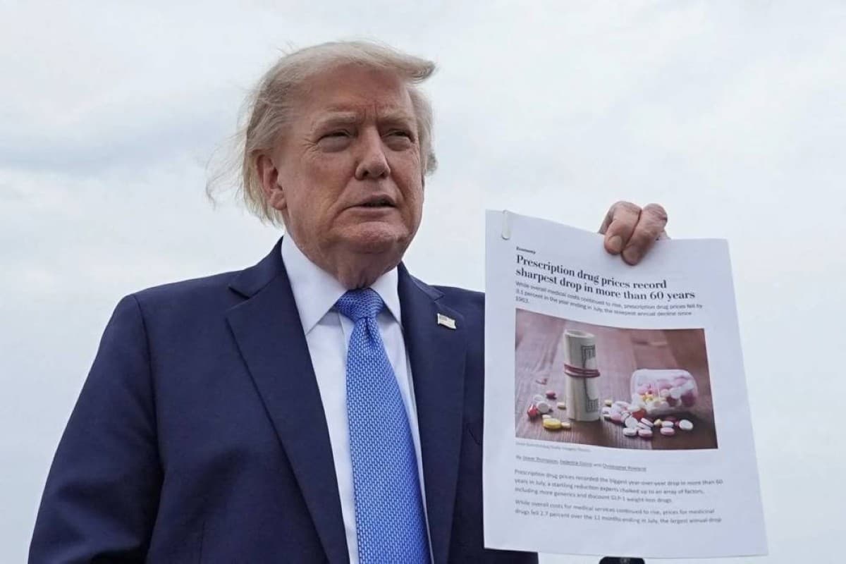 Did Trump Take Credit for Biden Economy