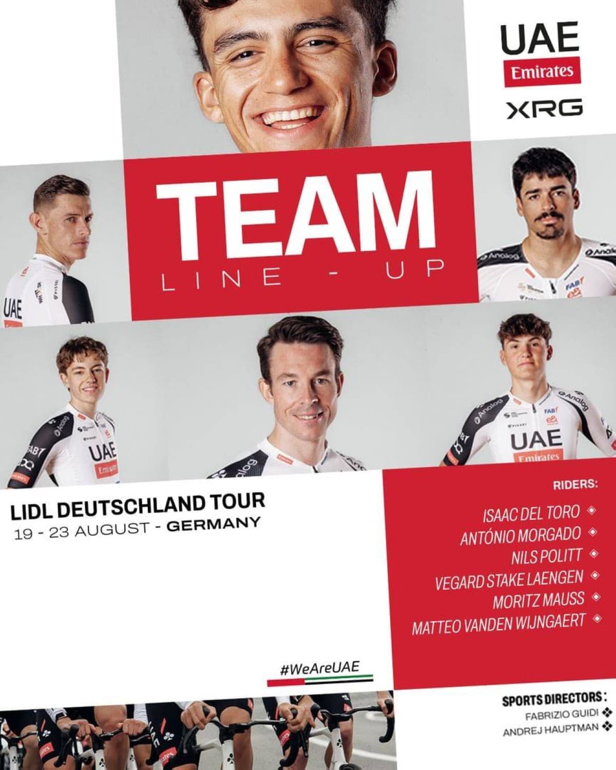Al Emirates Bicycles Details Tour of Germany