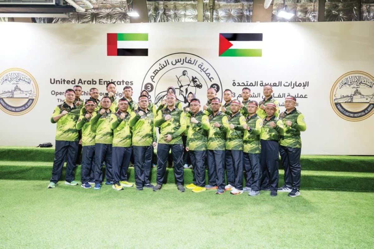 المستشفى العائم الإماراتي يذكر استقلال إندونيسيا