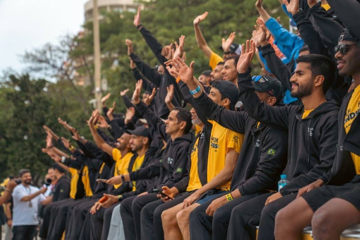 Emirati Runners Take Part in Zayed Charity Race in Brazil