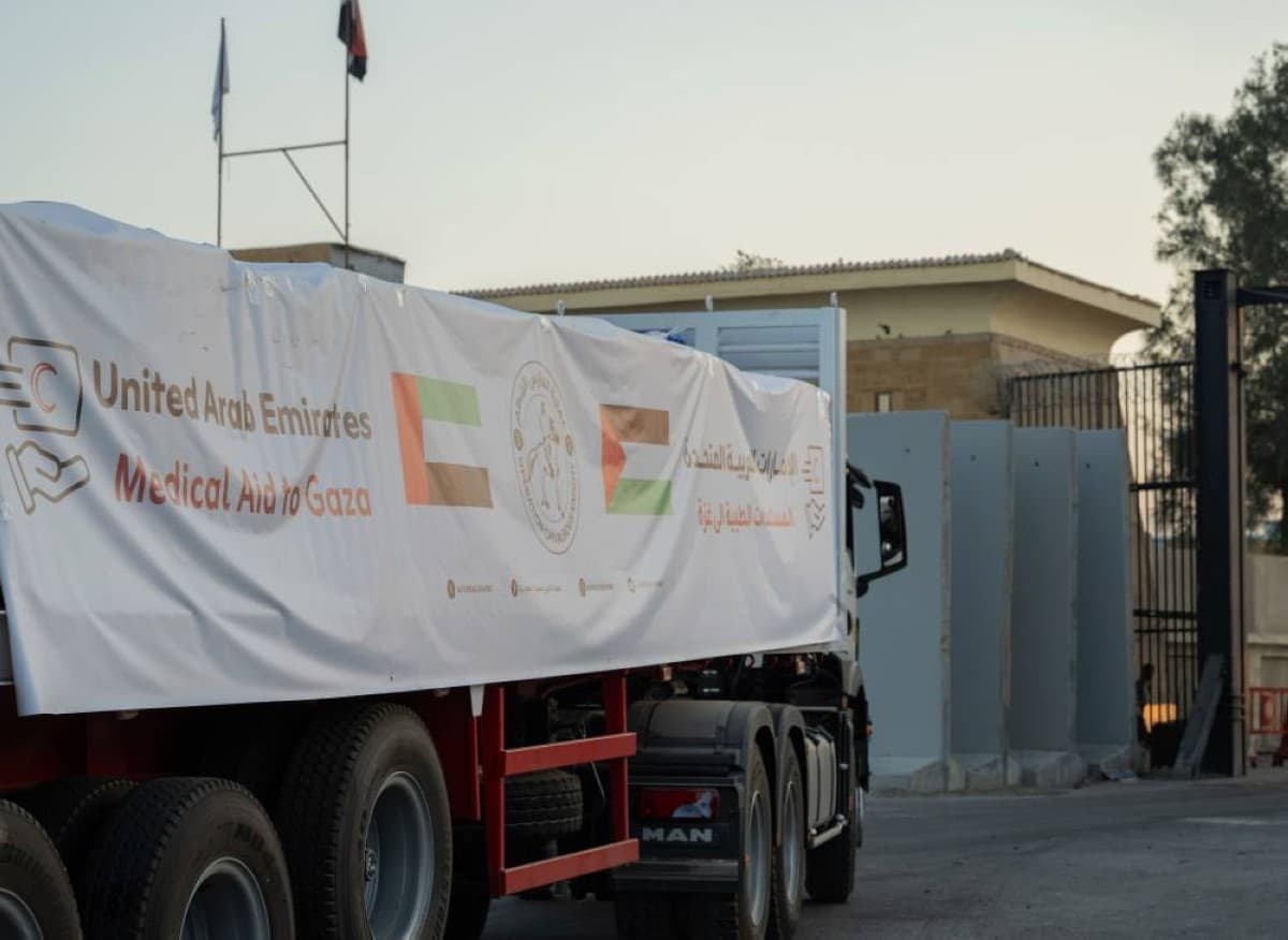 Five aid convoys reach Gaza under Operation Noble Knight