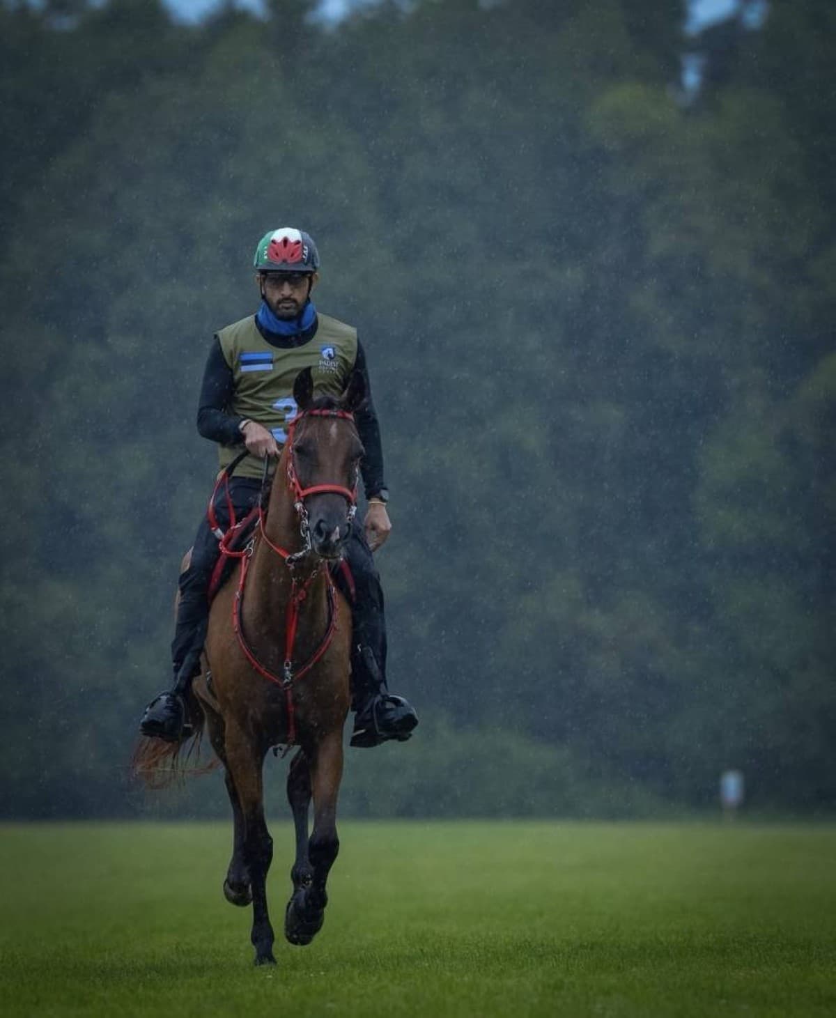 Hamdan bin Mohammed joins UAE riders in endurance race