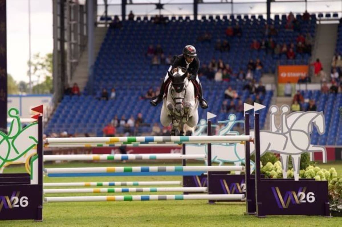 Mabkhout Al-Kurbi secures gold in mixed teams at Equestrian World Championship