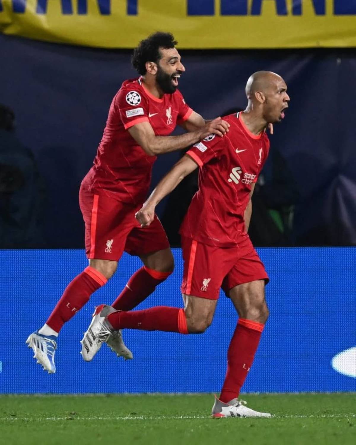 Fabinho and Salah teaming up again