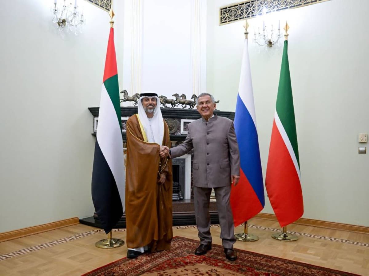 Suhail al-Mazrouei at Kazan Oil Expo