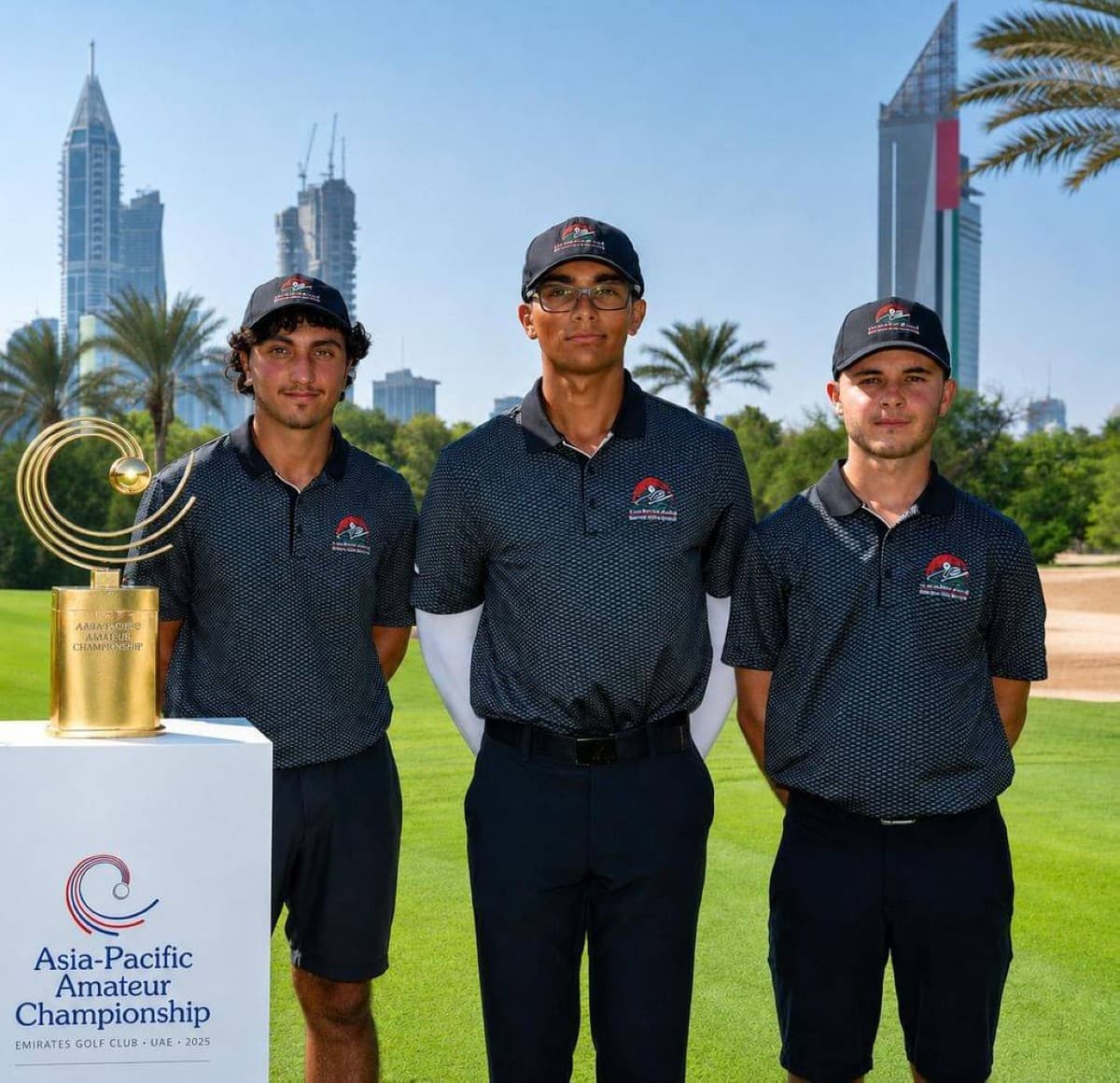 UAE Golf team at Asia-Pacific Championship