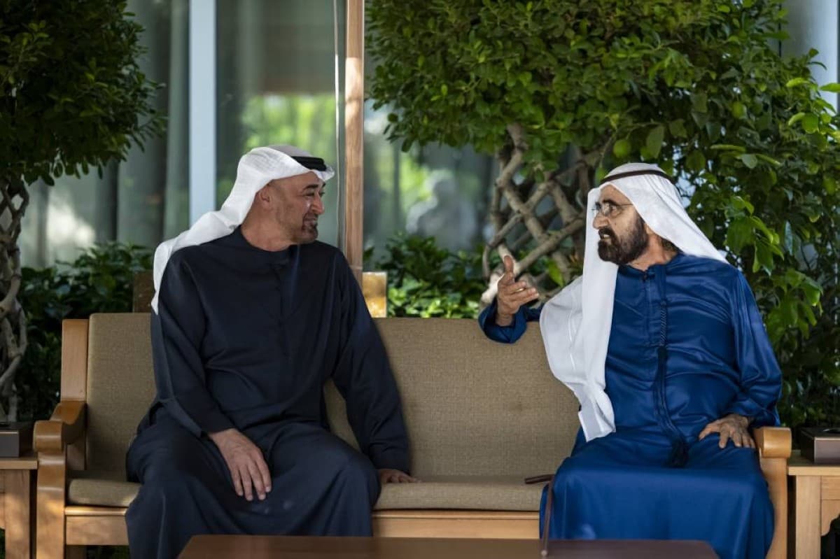 Bin Zayed and Rashid review national issues
