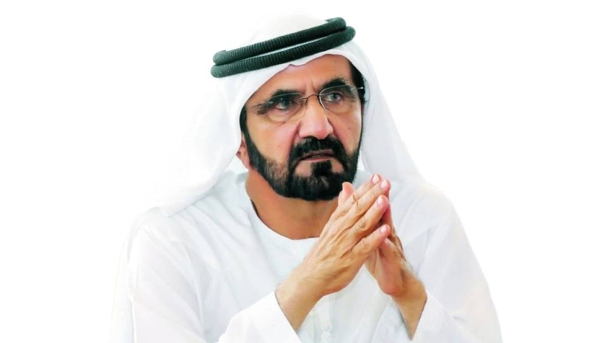 محمد بن راشد يعالج الطفل عبدالرحمن