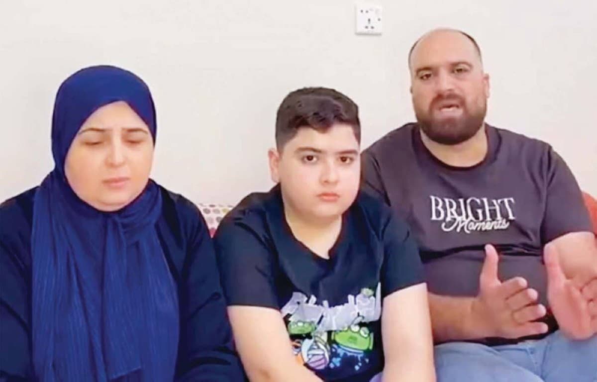 محمد بن راشد يساهم في علاج طفل