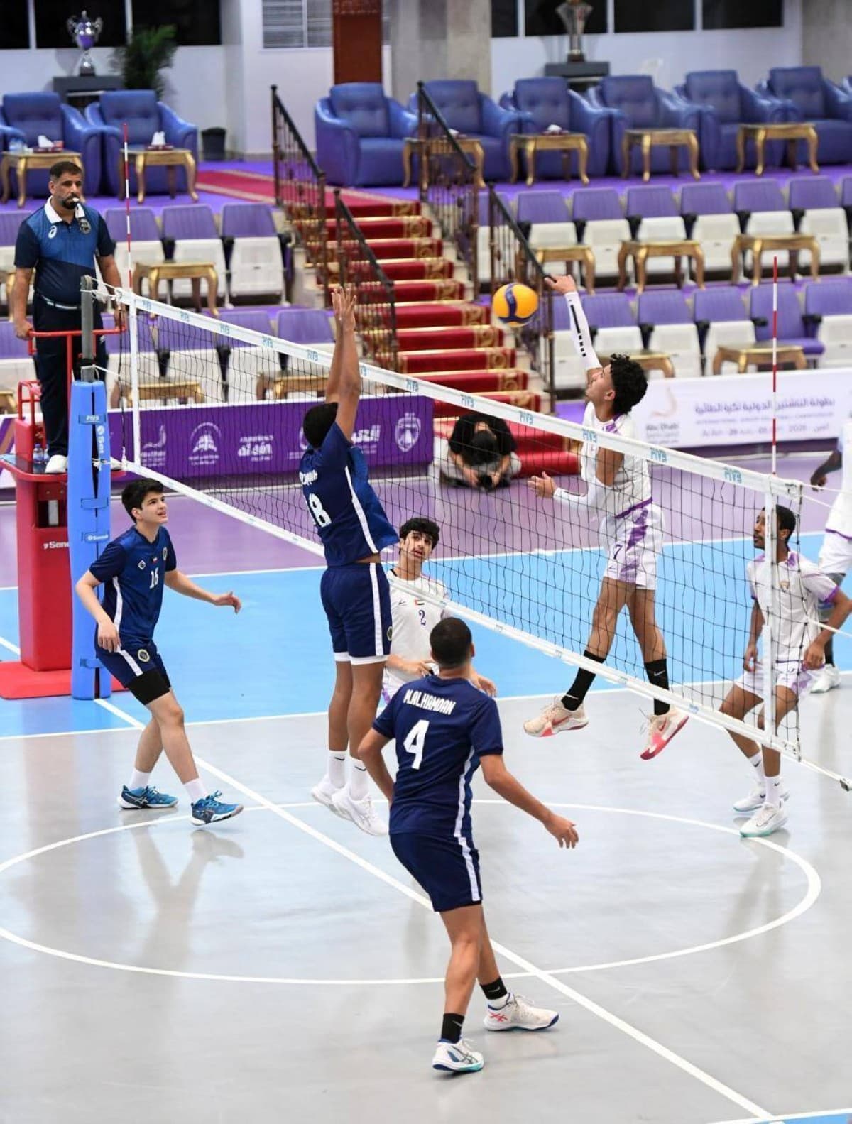 Al Ain Volleyball Wins Three Titles