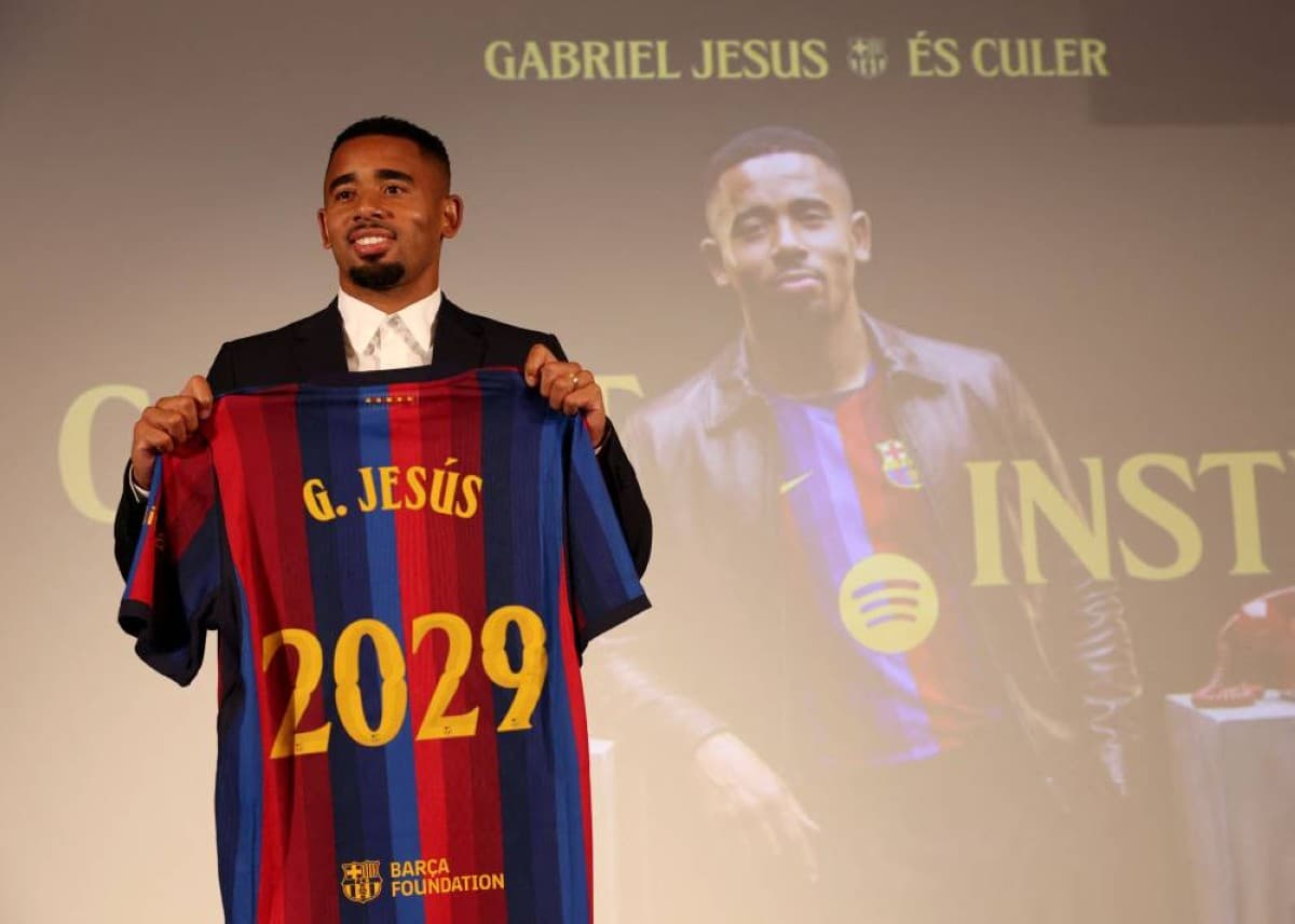 Barcelona inks Gabriel Jesus through 2029