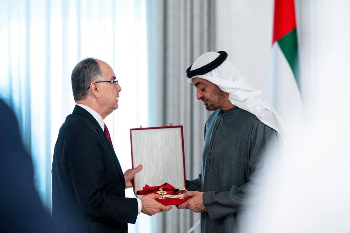 محمد بن زايد يلتقي رئيس ألبانيا